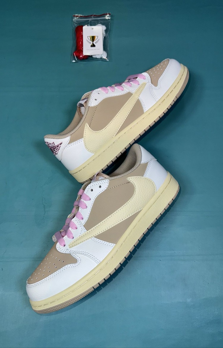Jordan Low Brown Pink Reverse
