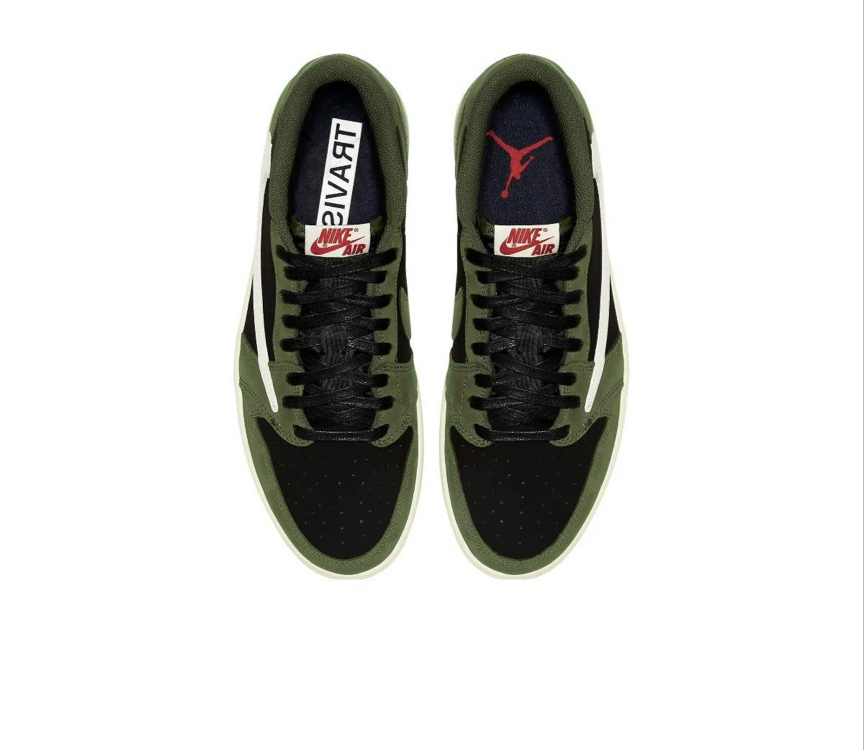 Jordan Low Military Green Reverse