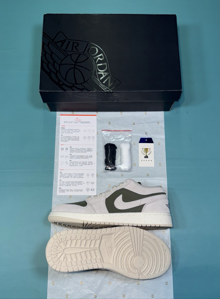 Jordan Low Zeytin Gri