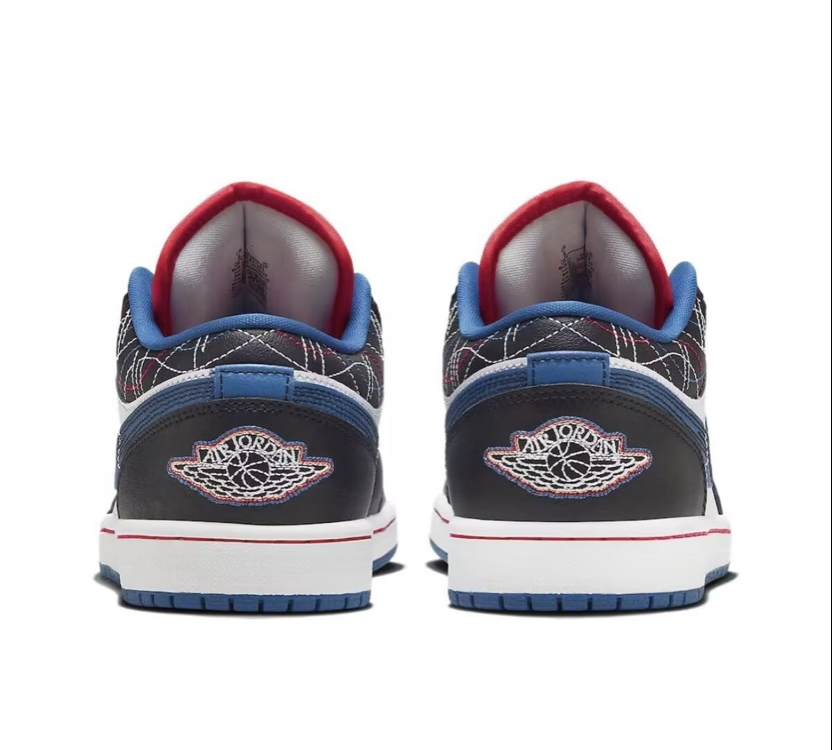 Jordan Low Blue Geo