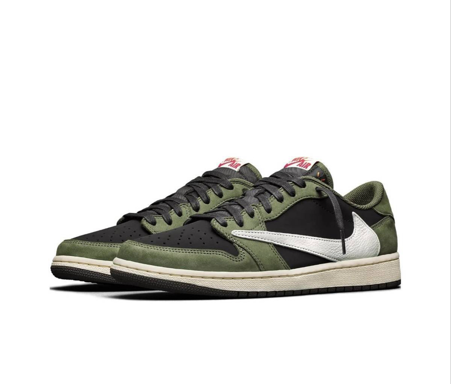 Jordan Low Military Green Reverse