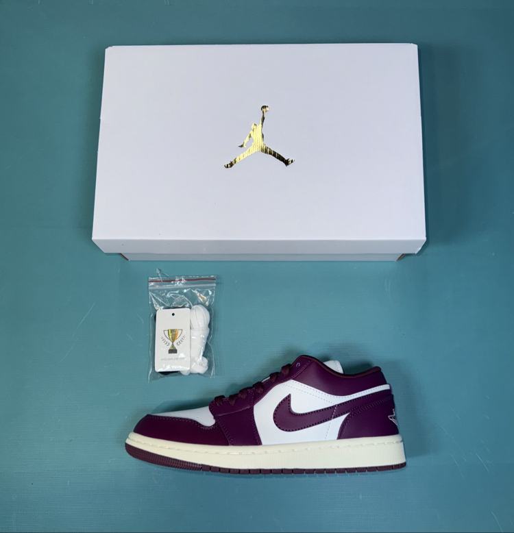 Jordan Low Burgundy