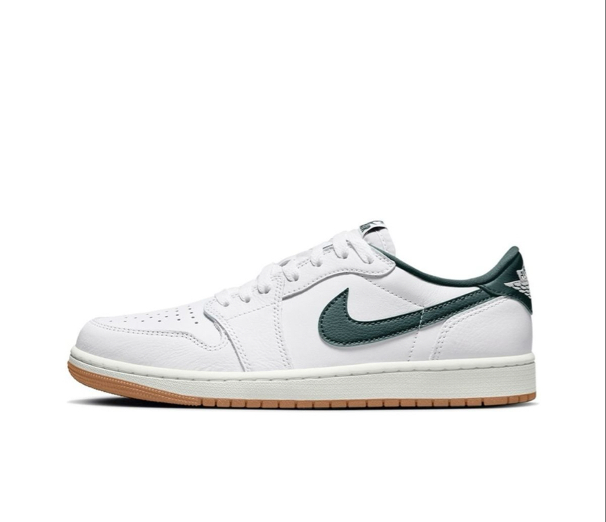 Jordan Low White Green