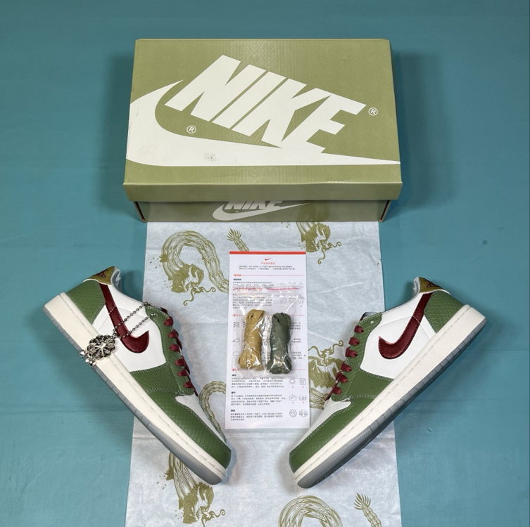 Jordan Low Green Dragon