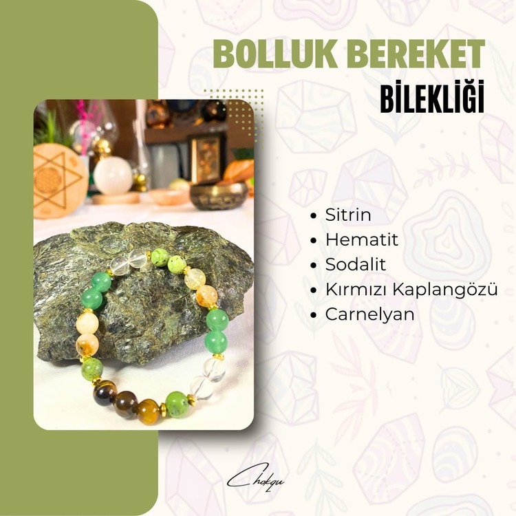 PARA VE BOLLUK BEREKET ÇEKME BİLEKLİĞİ