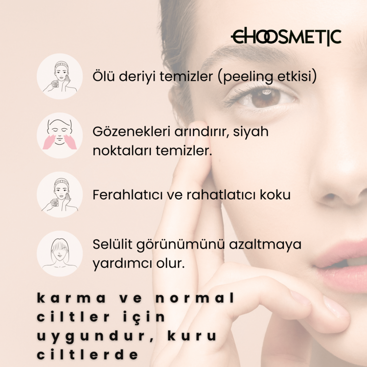 Sandal Ağaçı Kabak Lifli Sabun 120 gr Arın, yenilen, ferahla Sandalın şifası teninde