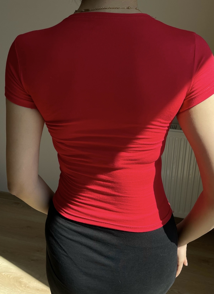 Chopur Bisiklet Yaka Body