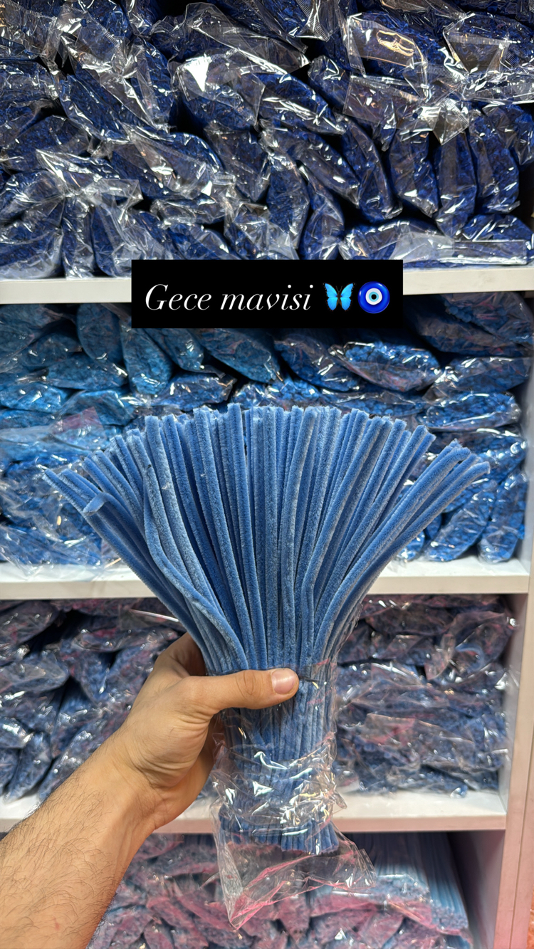 Gece mavisi şönil