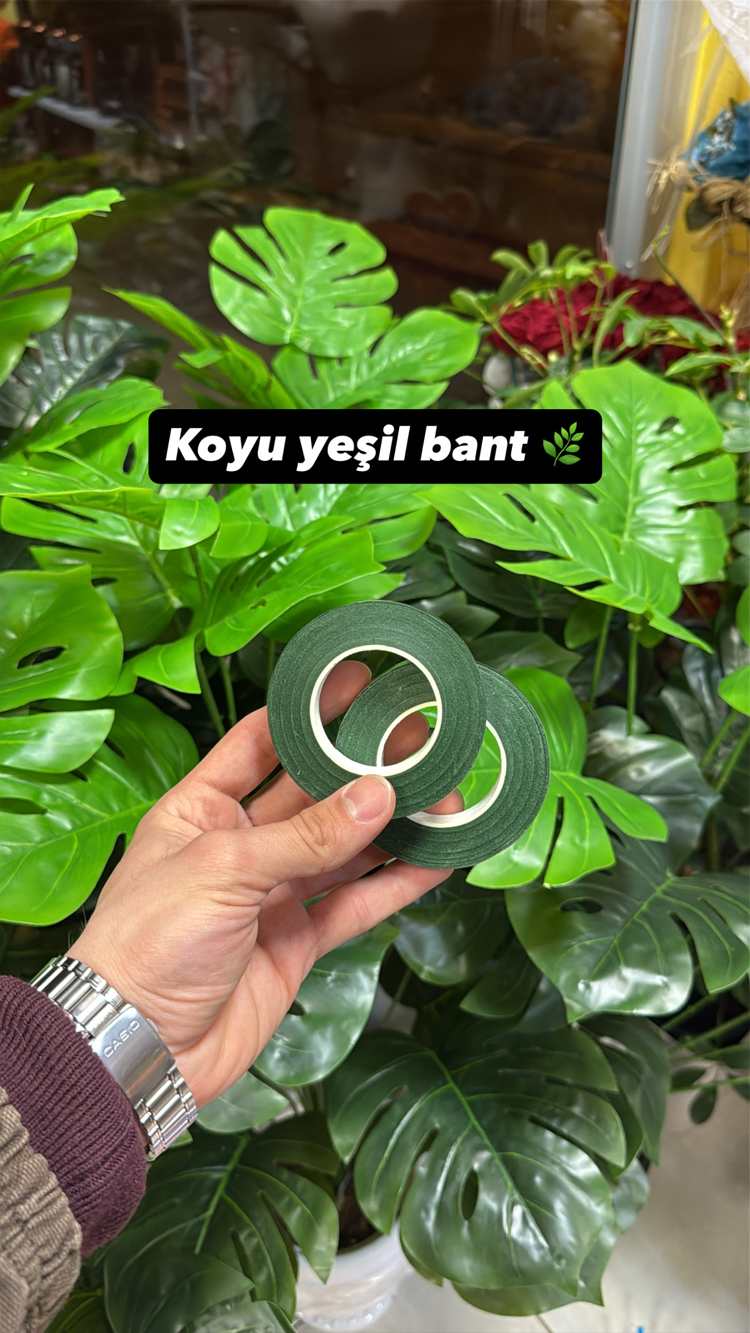 Koyu yeşil bant 1 adet 