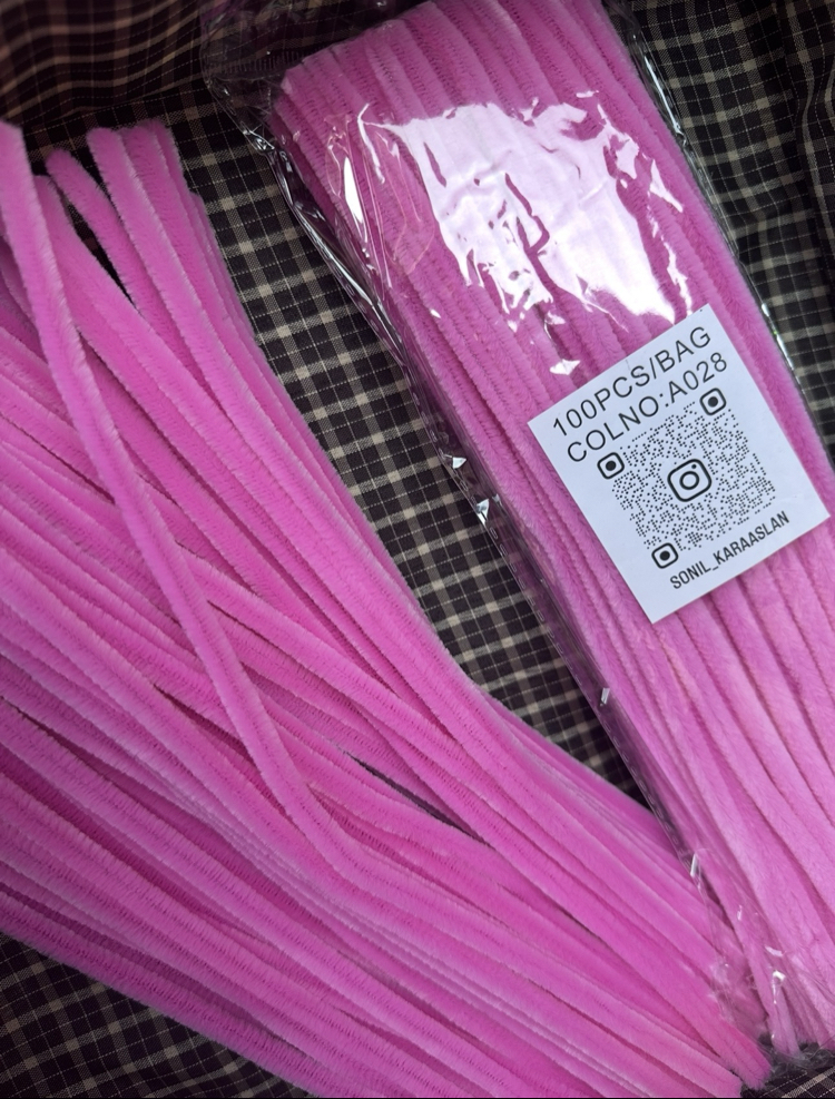 KOD A028 Şeker Pembe 100 ADET