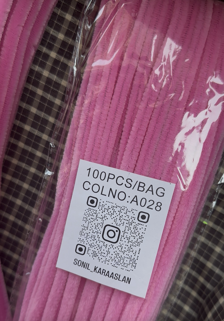 KOD A028 Şeker Pembe 100 ADET