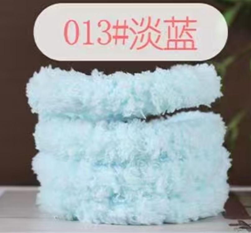 Mavi 20 mm peluş bükme çubuk, el işi polar sopa,  renkli şerit ,Bar şerit, sopa DIY-013