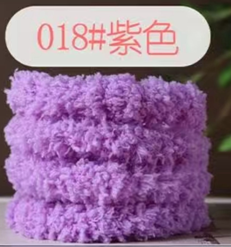 Mor 20 mm peluş bükme çubuk, el işi polar sopa,  renkli şerit ,Bar şerit, sopa DIY