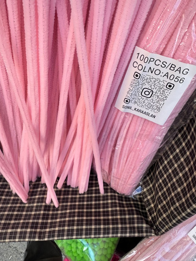 A056 KOD Şönil toz pembe