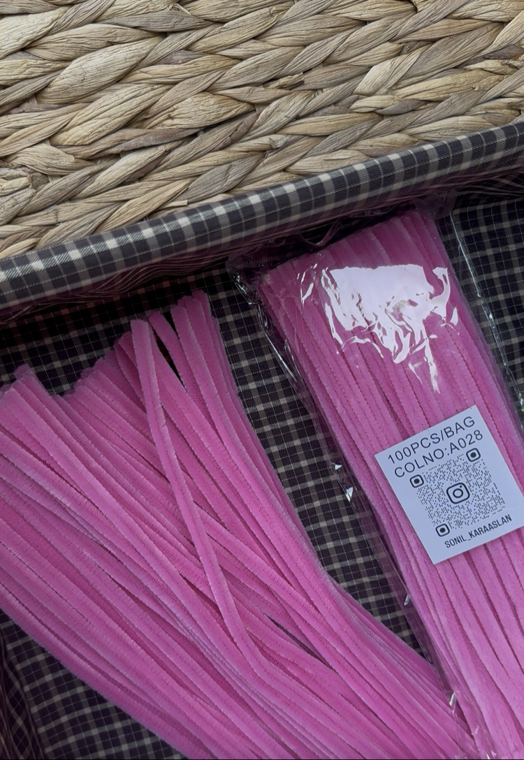 KOD A028 Şeker Pembe 100 ADET