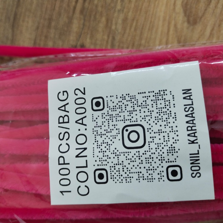 A002 Fuşya  Şönil  1 paket 100 