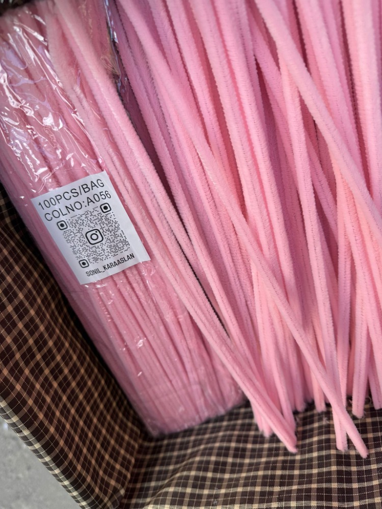 A056 KOD Şönil toz pembe