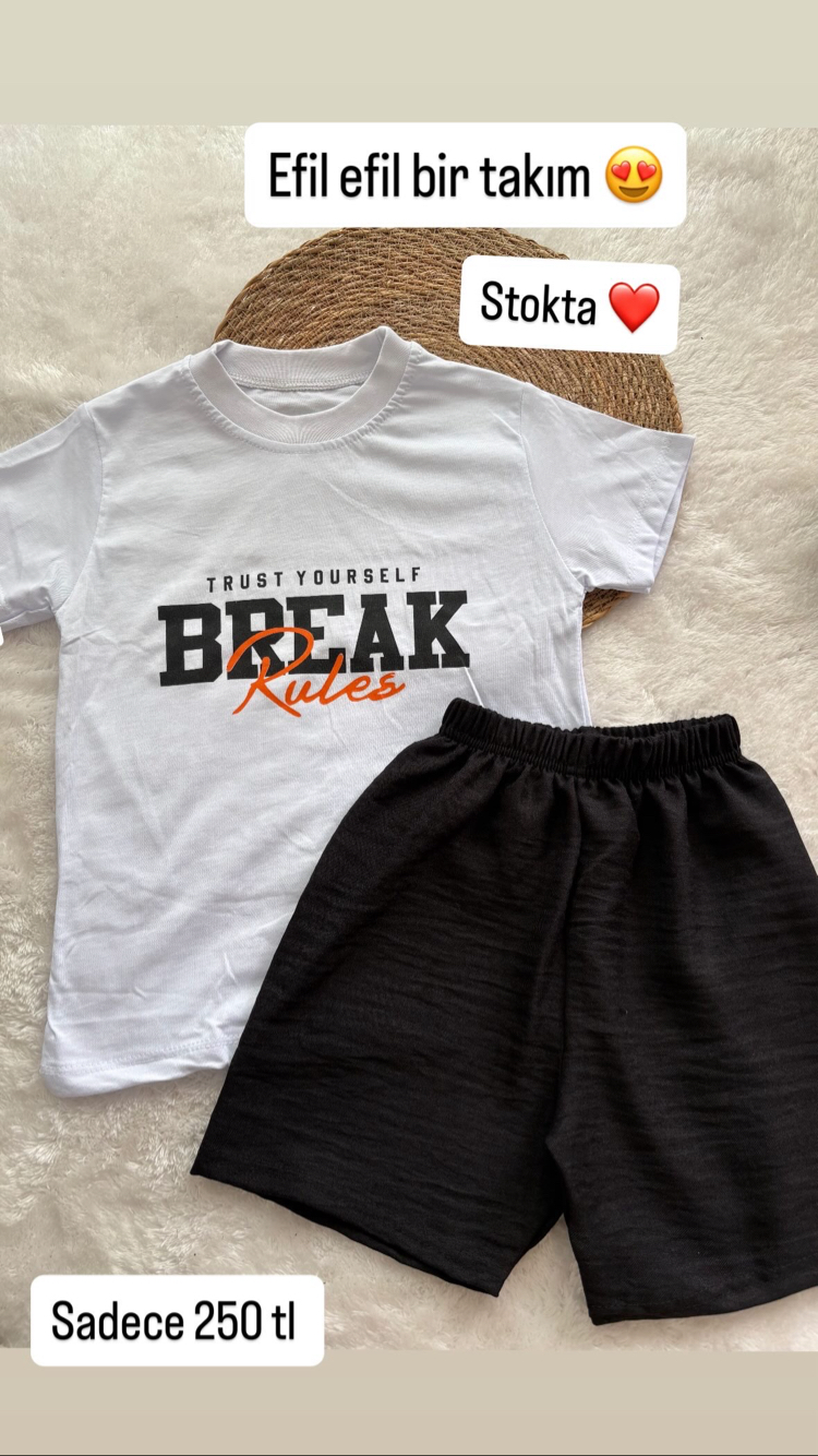 Break yazılı takım