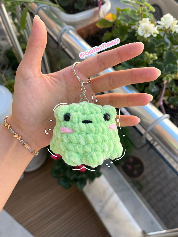 Kurbağa Anahtarlık Charm