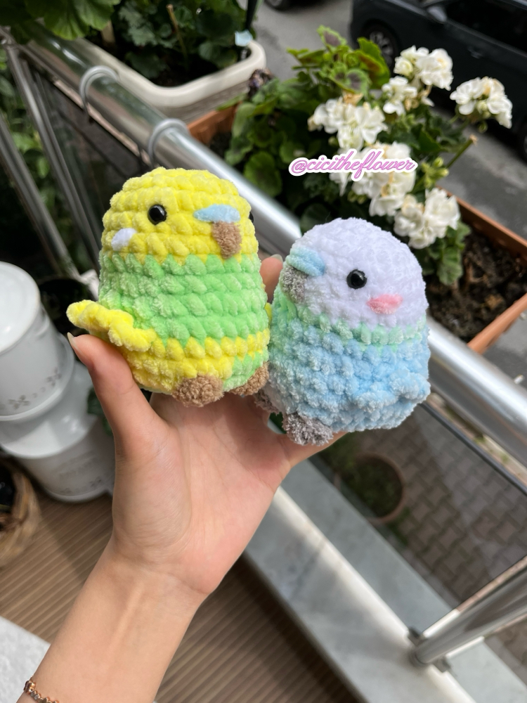 Büyük Muhabbet Kuşu Peluş