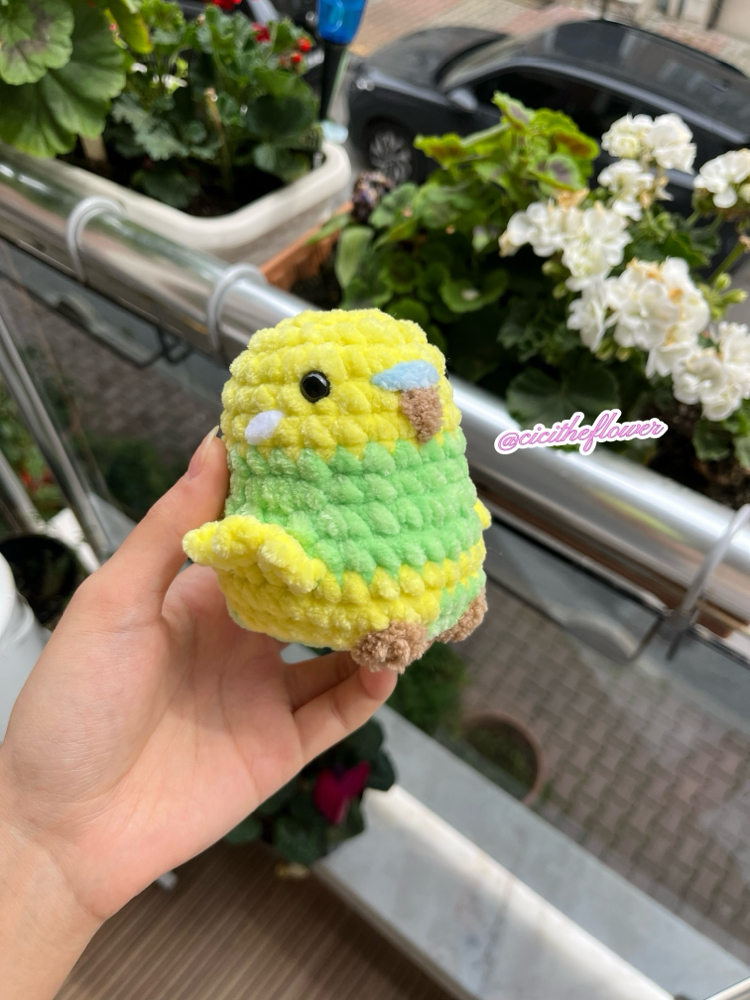Büyük Muhabbet Kuşu Peluş