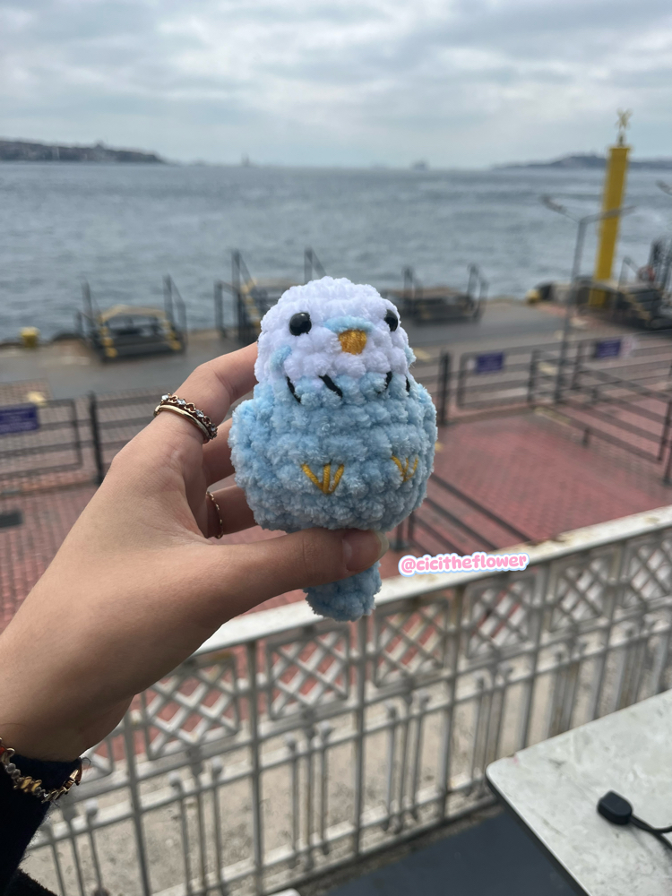 Küçük Muhabbet Kuşu Peluş