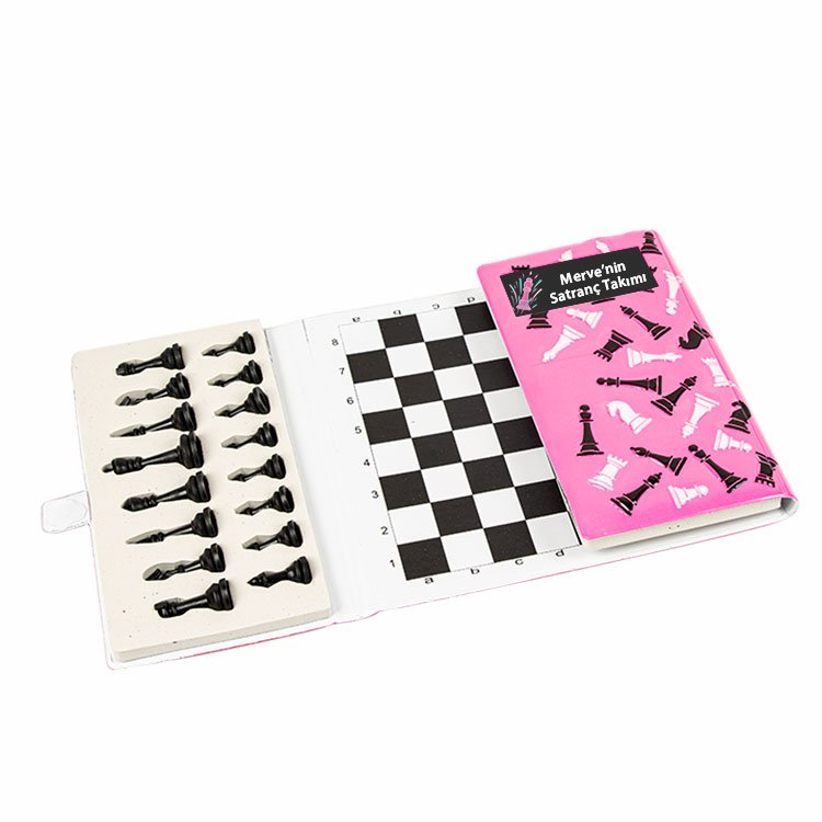 Pembe/Mavi Satranç Takımı 