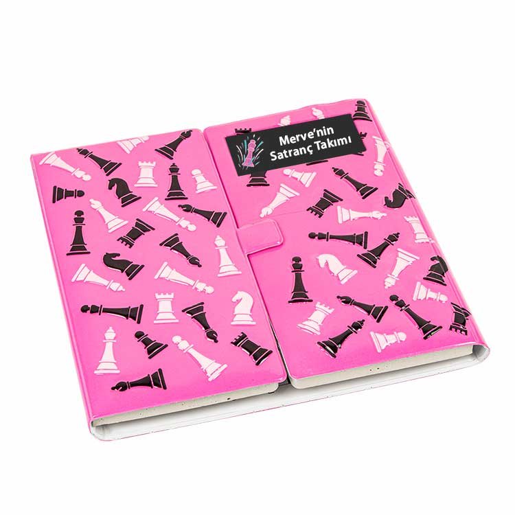 Pembe/Mavi Satranç Takımı 