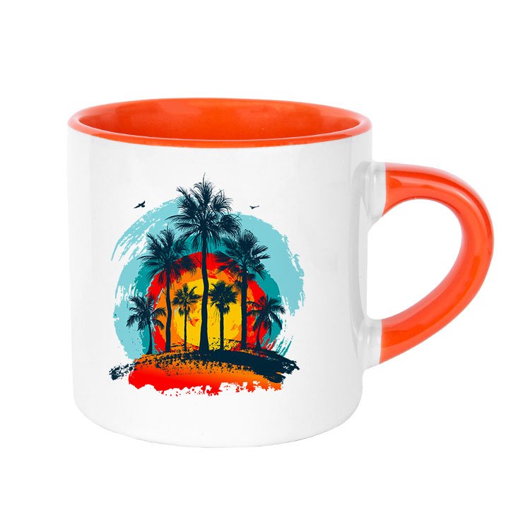 Porselen Beyaz Nescafe Fincanı

