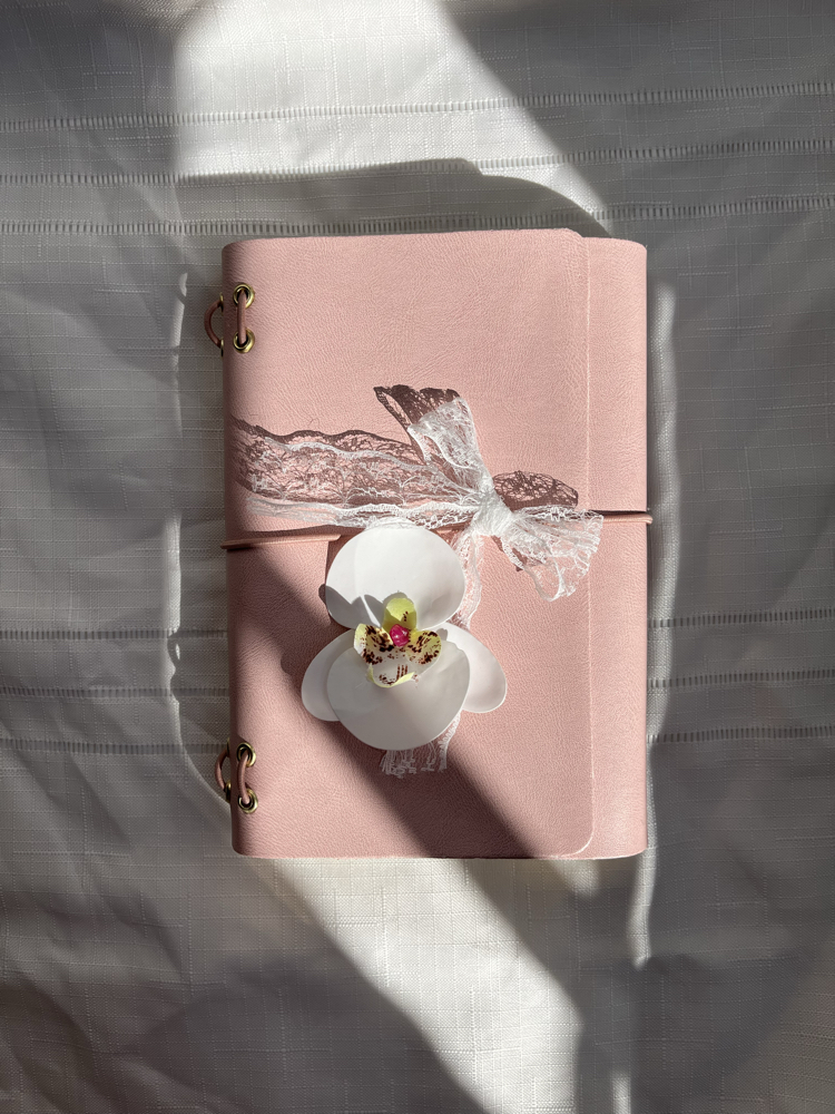 A5 Pembe Suni Deri Kılıf