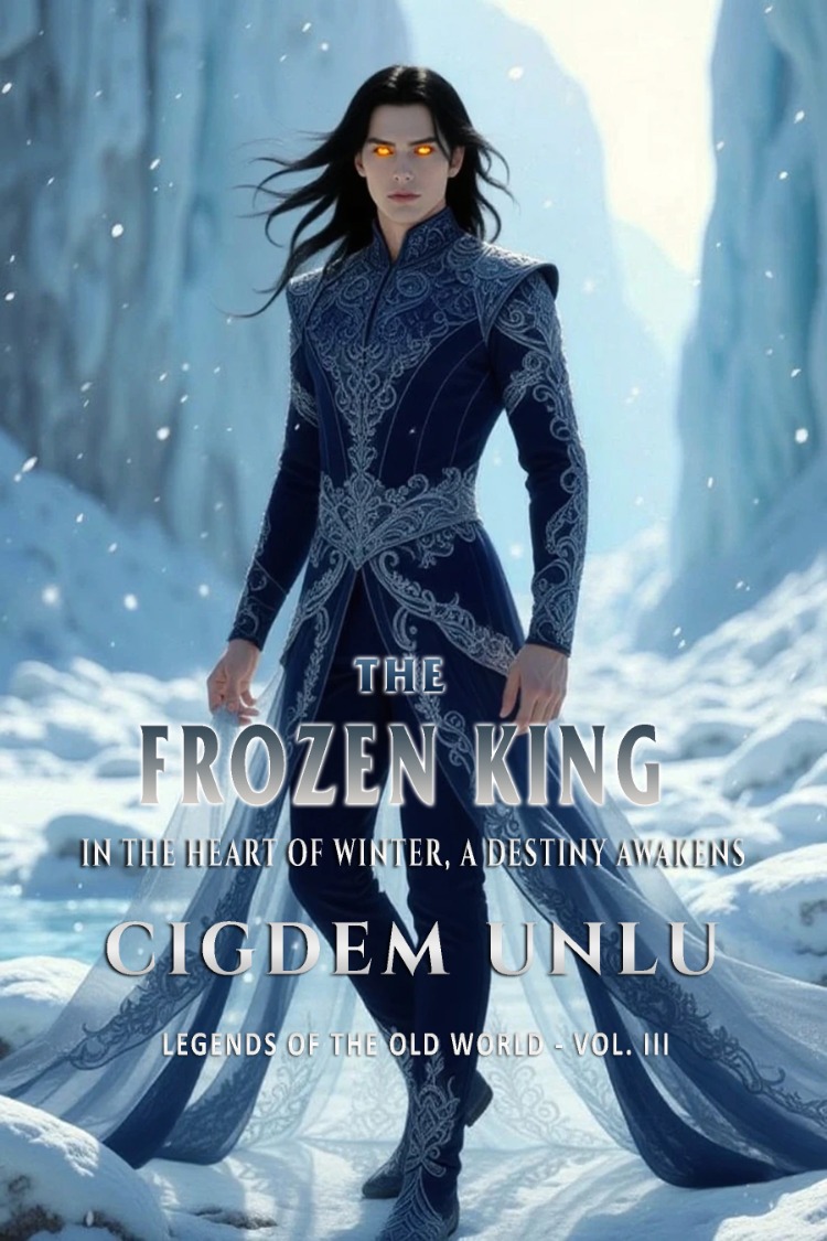 The Frozen King | Premade Book Cover - Hazır Kitap Kapağı - (Winter Fantasy & Epic Romance)