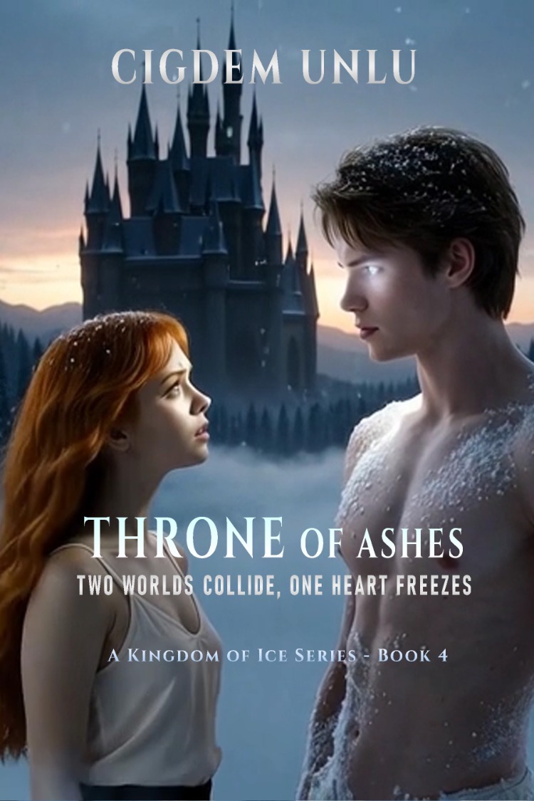 Throne of Ashes | Kül Tahtı - Hazır Kitap Kapağı - Premade Book (Epic & Paranormal Romance)
