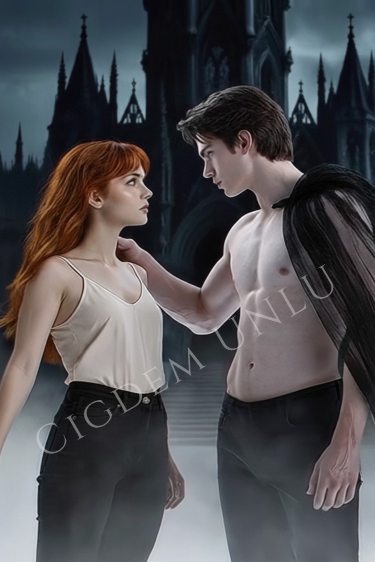 The Silent Castle | Premade Book Cover  - Hazır Kitap Kapağı -(Romance & Gothic Fantasy)