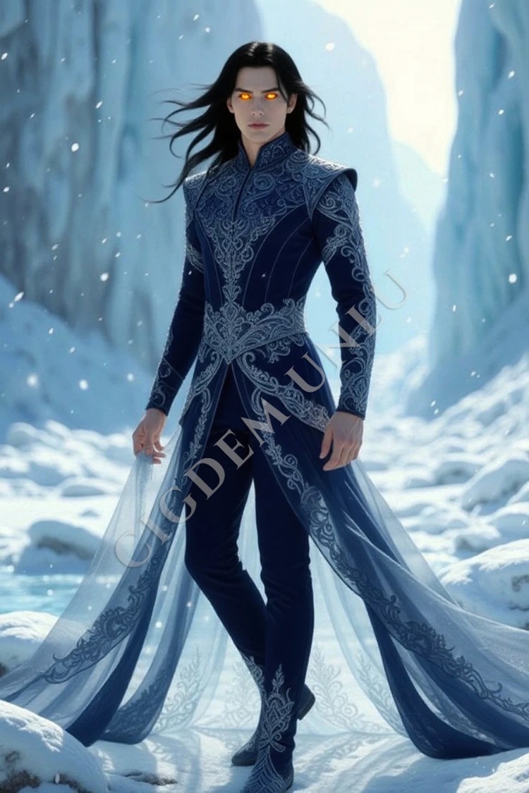 The Frozen King | Premade Book Cover - Hazır Kitap Kapağı - (Winter Fantasy & Epic Romance)