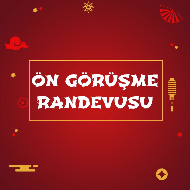 Çin'de Eğitim için Ön Görüşme Randevusu