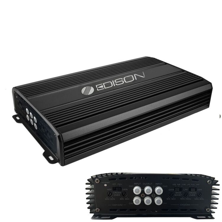 Edison ESX700.4AB
Rms 2400w 4 Kanal


