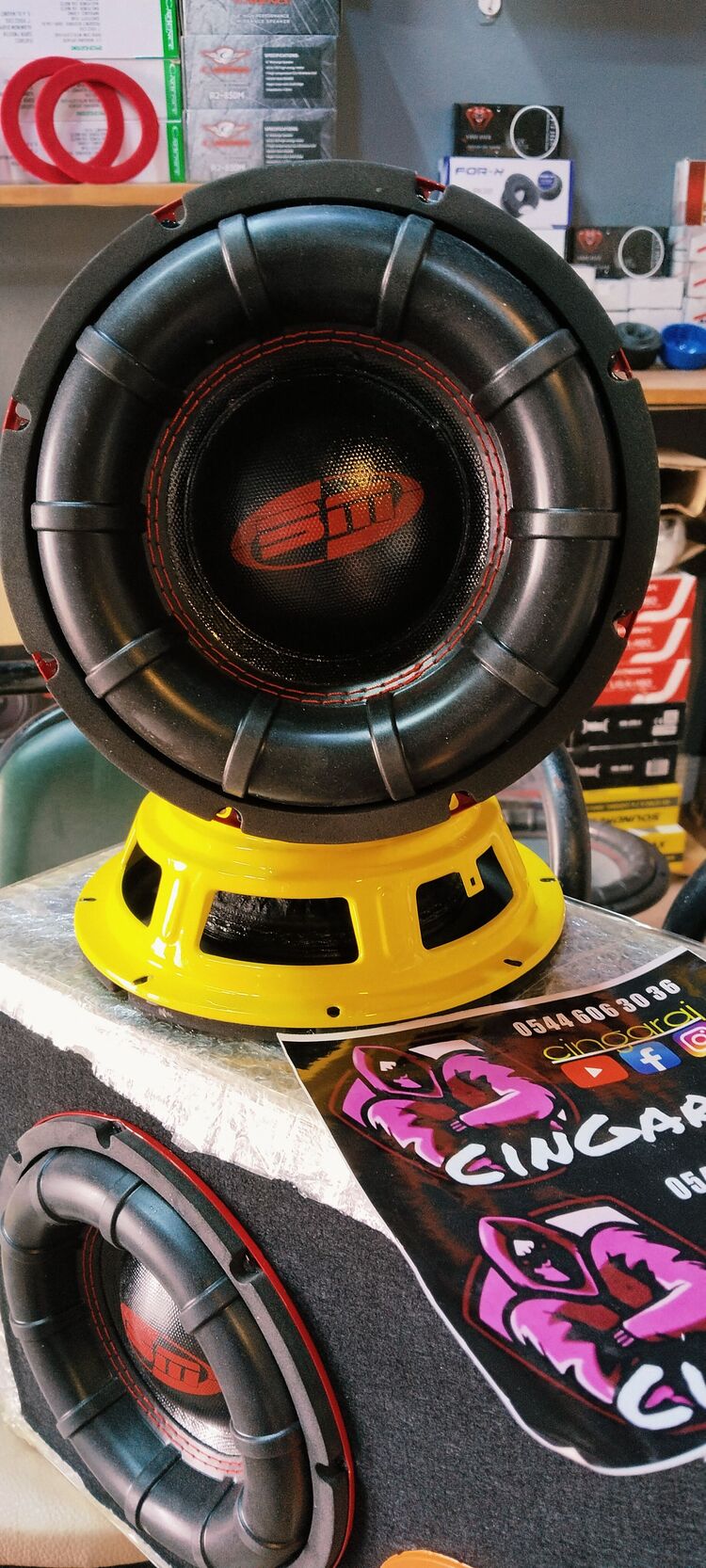BM Boschman Subwoofer 20cm 1000w 250 RMS BM Boschman


