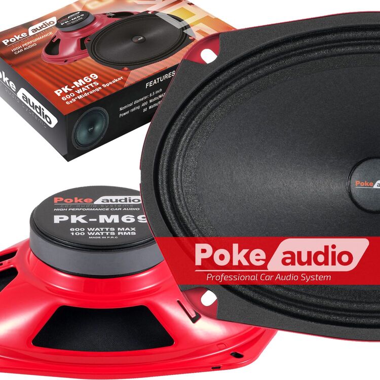 Poke PK-M69
Oval 600w 100rms 2