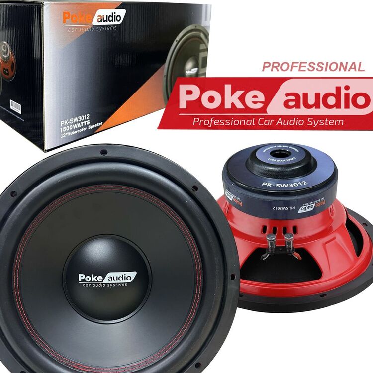 Poke PK-SW30
30cm Subwoofer 1500w RMS 300w