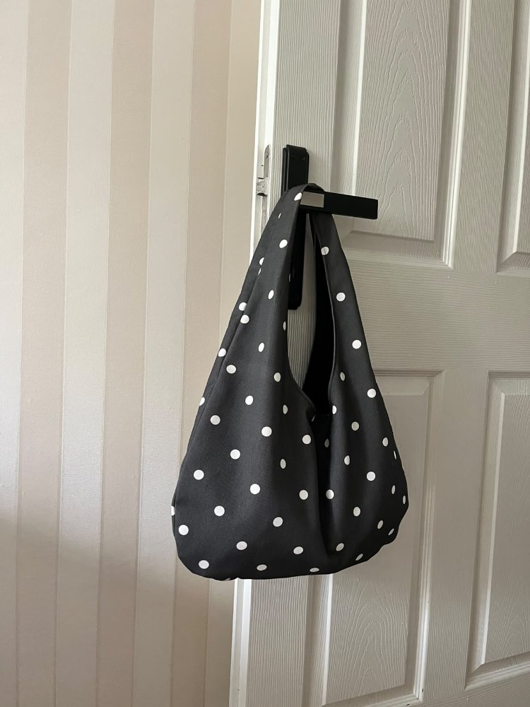 Polka Dot Bag Maxi Boy Antrasit
