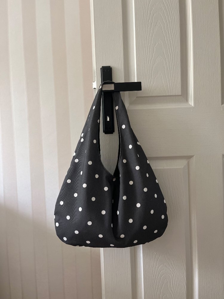 Polka Dot Bag Maxi Boy Antrasit