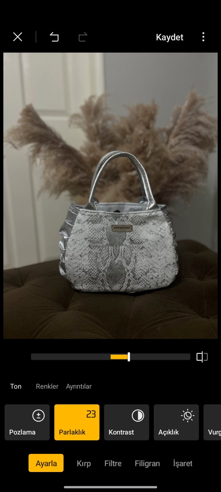 Silver Bag