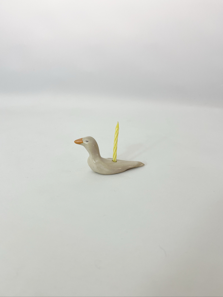 Ördek - Cake Topper & Mumluk