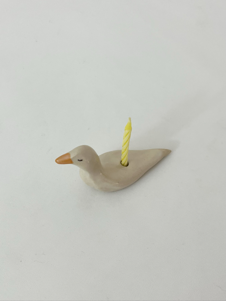Ördek - Cake Topper & Mumluk