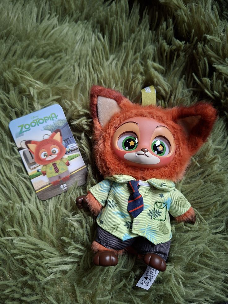 Zootopia BlindBox Peluş Sürpriz Anahtarlık