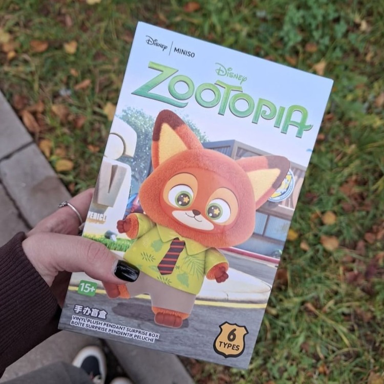 Zootopia BlindBox Peluş Sürpriz Anahtarlık