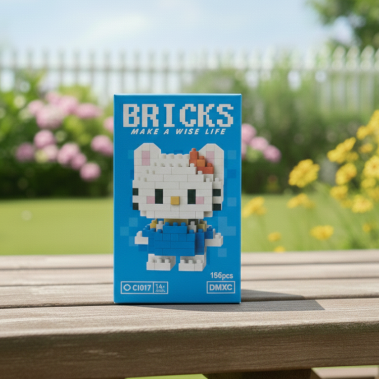 Bricks Mavi Hello Kitty Blocks
