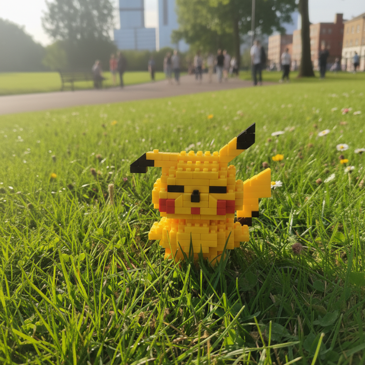 Bricks Pokemon Pikachu Blocks
