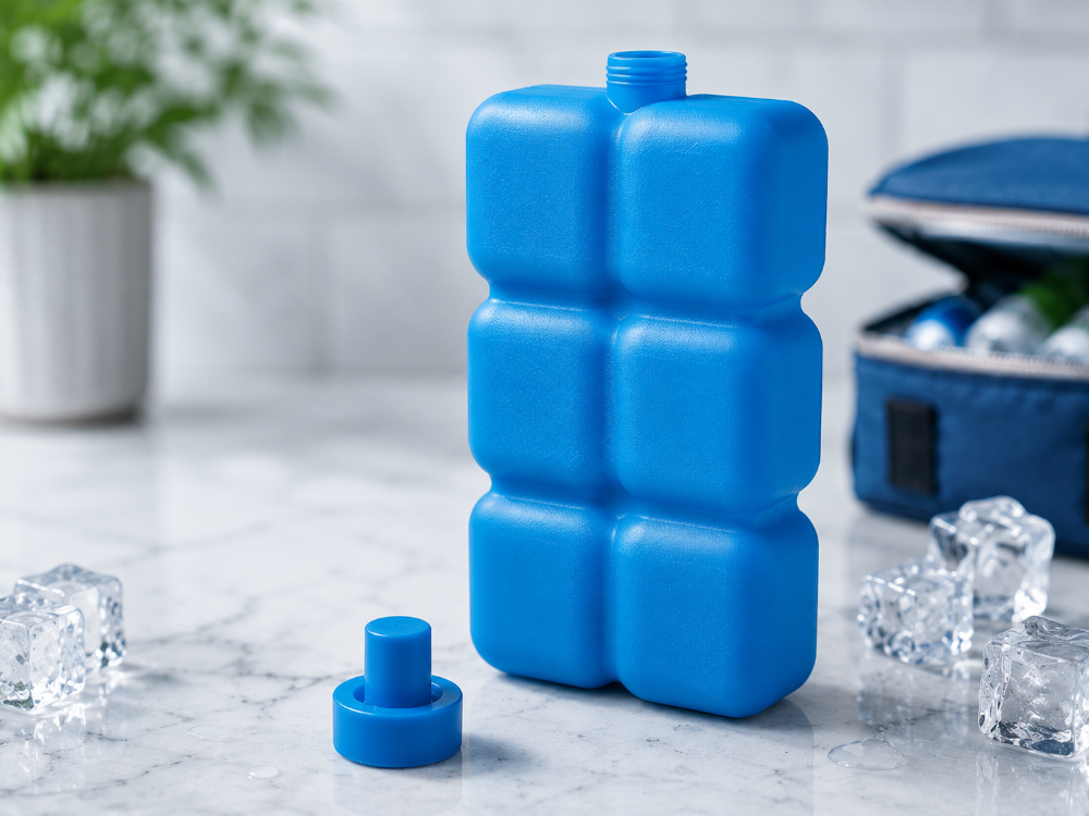 Doldurulabilir 3D Baskı Buz Aküsü – Taşınabilir Soğutucu Blok