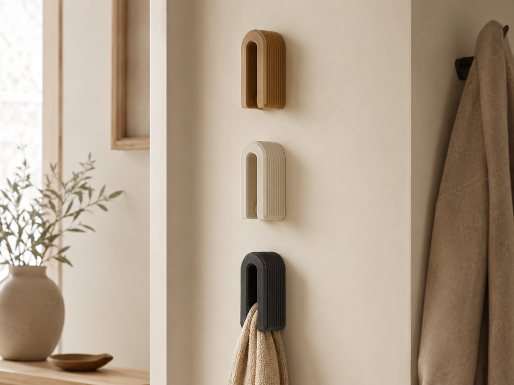 3’lü Gravity Hook Duvar Askısı